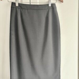 BOSS Hugo Boss Black Wool Pencil Skirt | Size 0